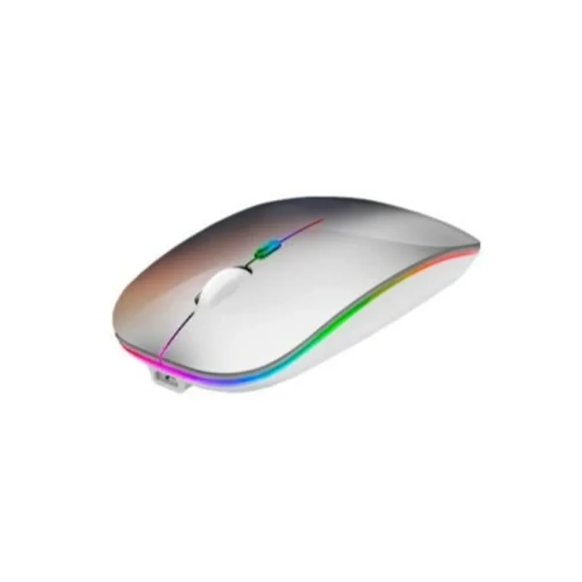 Mouse Gamer Nextep Inalambrico RGB Plata NE 412P