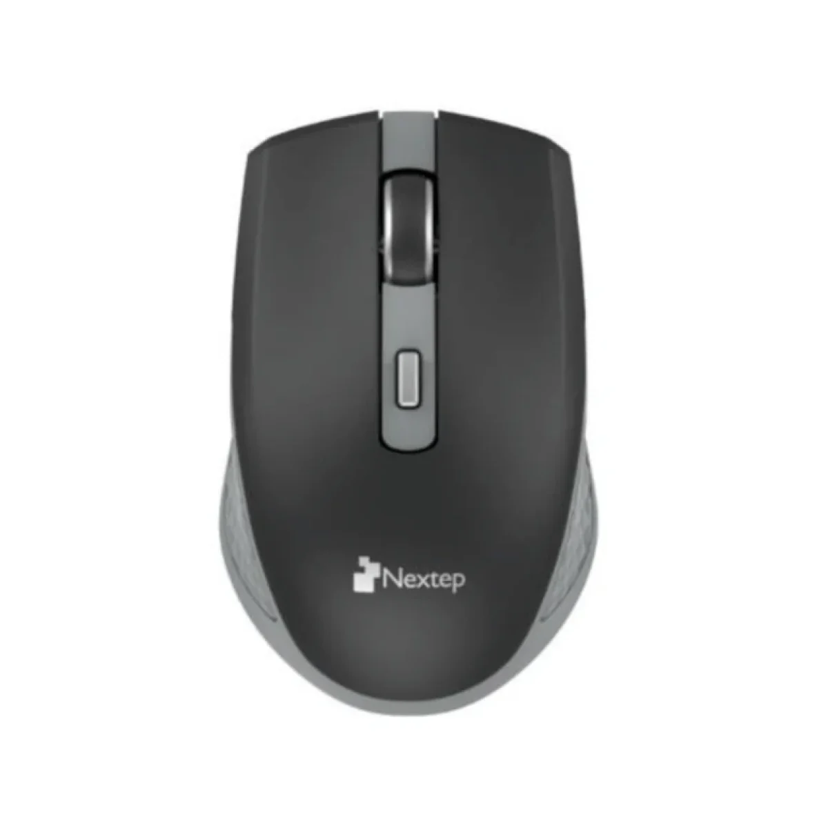 Mouse Nextep NE 413NG Inalambrico USB Negro con Gris NE 413NG