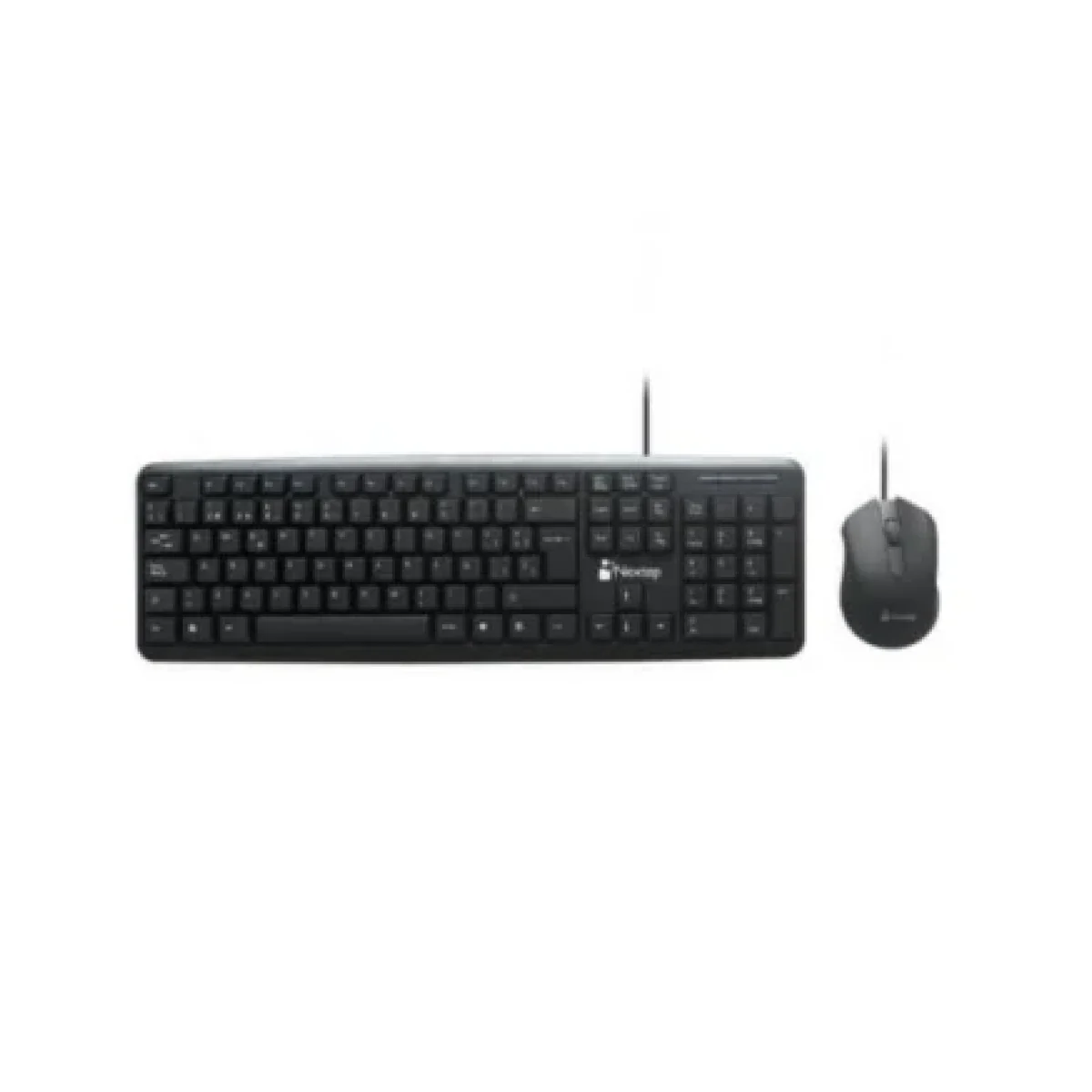Kit de Teclado y Mouse Nextep NE 416 Alambrico USB Espanol Negro NE 416
