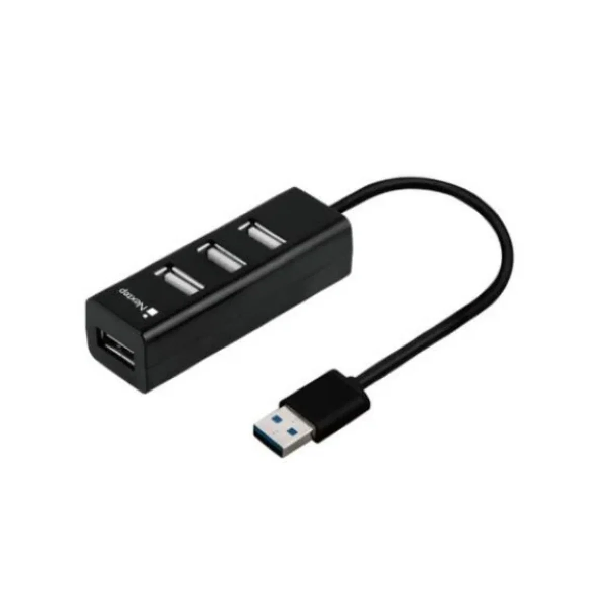 Hub USB Nextep NE 444 4x USB 20 Negro NE 444