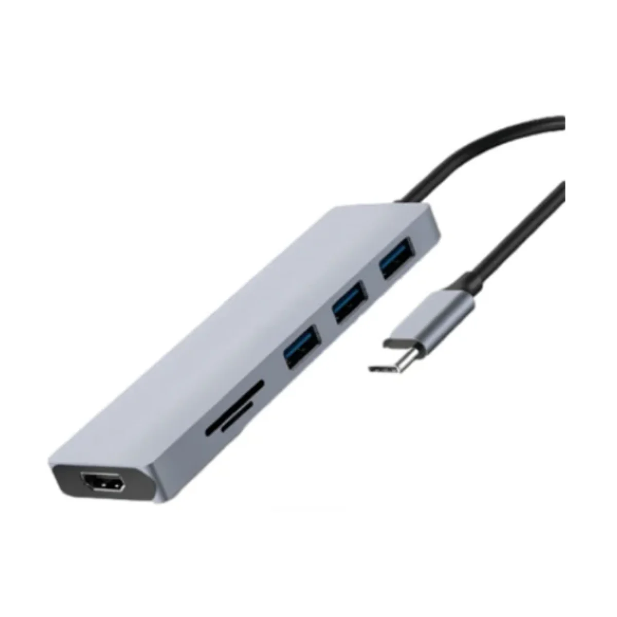 HUB Nextep NE 446 USB C HDMI Lector SD USB 30 NE 446