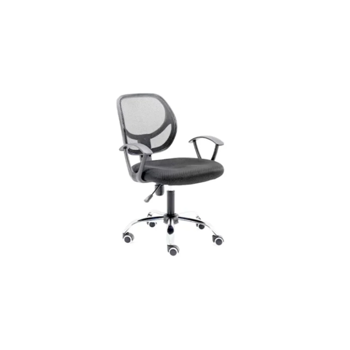 Silla de Oficina Nextep NE 650S Reclinable Con Descansabrazos Negro NE 650S