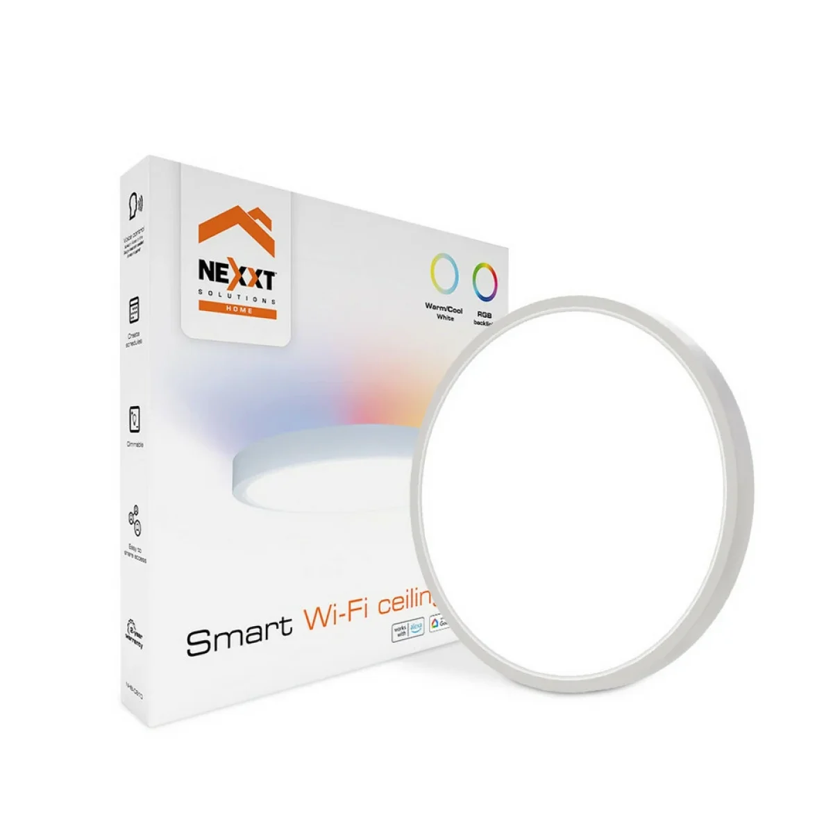 Lampara de Techo Nexxt NHB C810 Wi Fi Luz FriaCali NHB C810