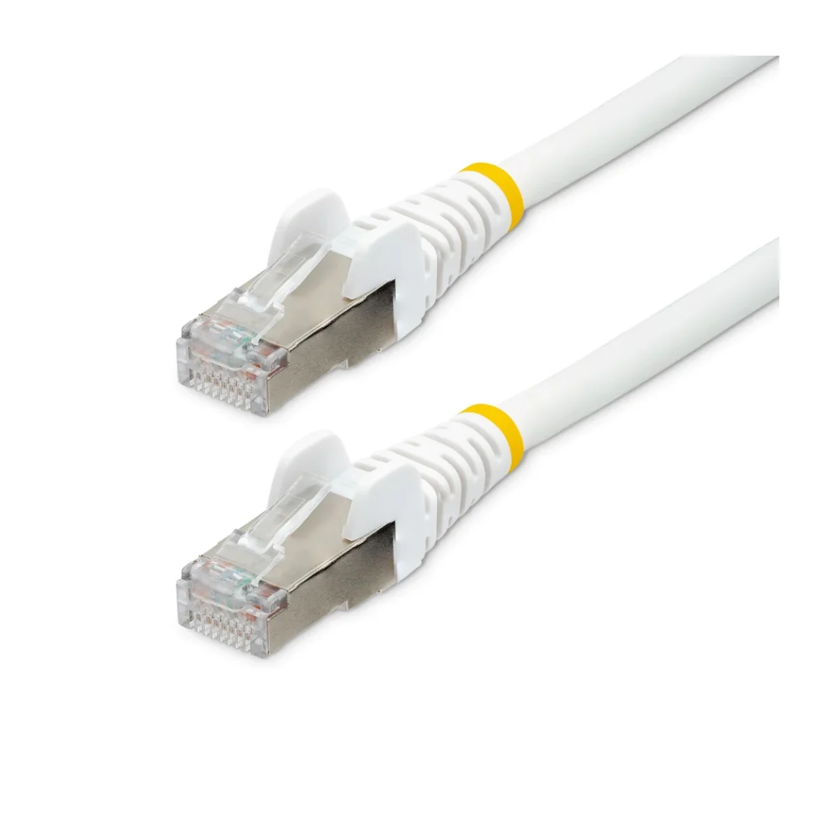 Cable Ethernet StarTechcom Cat6a 21m Blanco NLWH 7F CAT6A PATCH