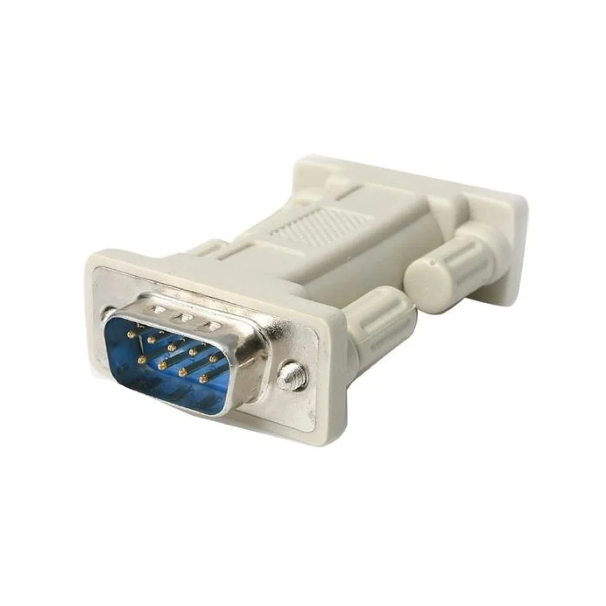 Adaptador StarTechcom Serial DB9 RS232 de Modem Nulo Macho a Macho NM9MM