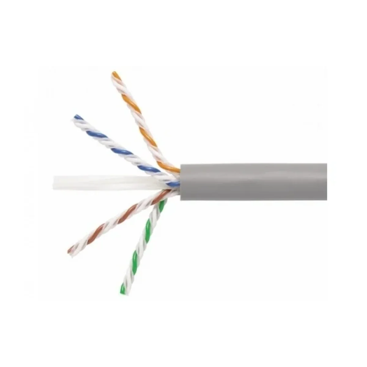 Bobina Panduit NUR6C04IG C UTP 305m Netkey Cat6 24AWG Gris Claro NUR6C04IG C