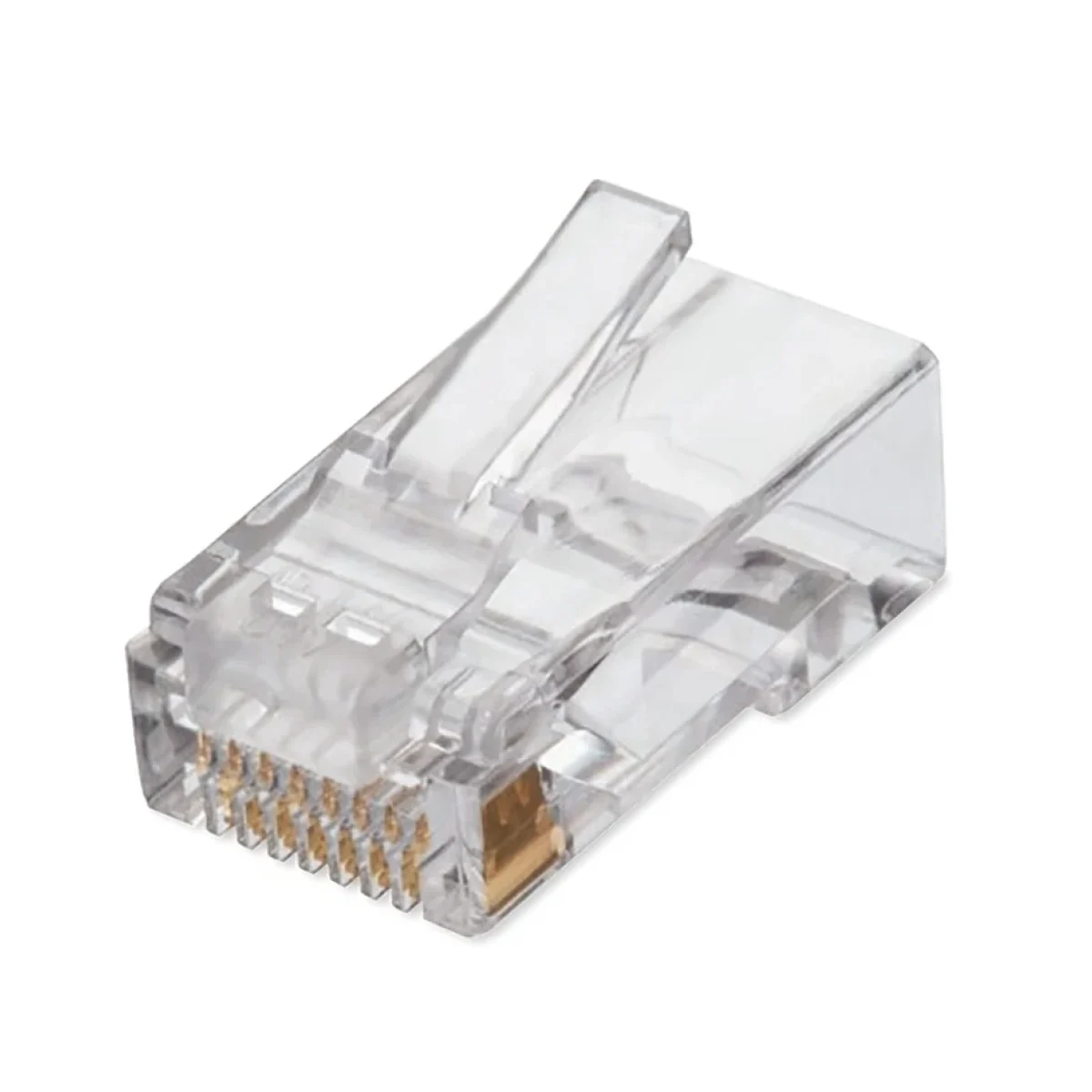 Plug QIAN Cat6 RJ45 Transparente 100 Piezas NW6100