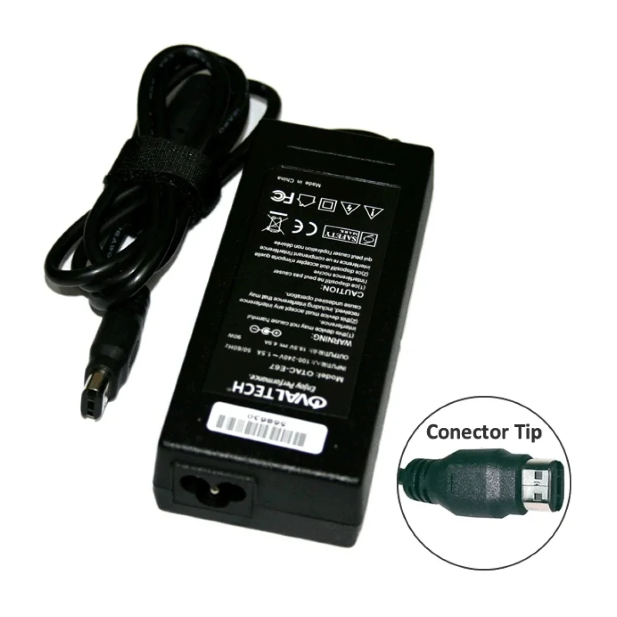 Cargador Para Computadora OvalTech OTAC E67 90W Ne OTAC E67