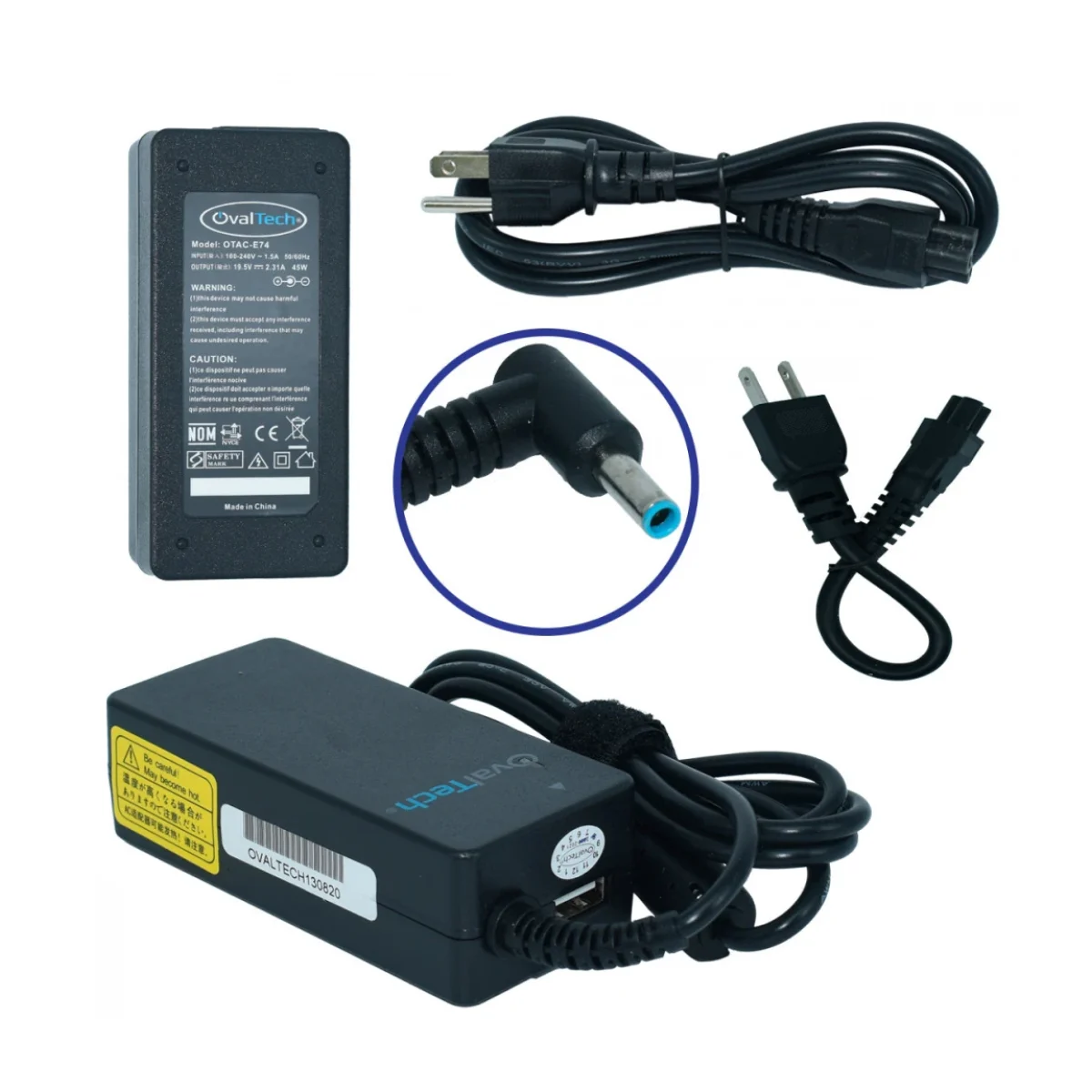 Adaptador de Corriente OvalTech para Computadora P OTAC E74