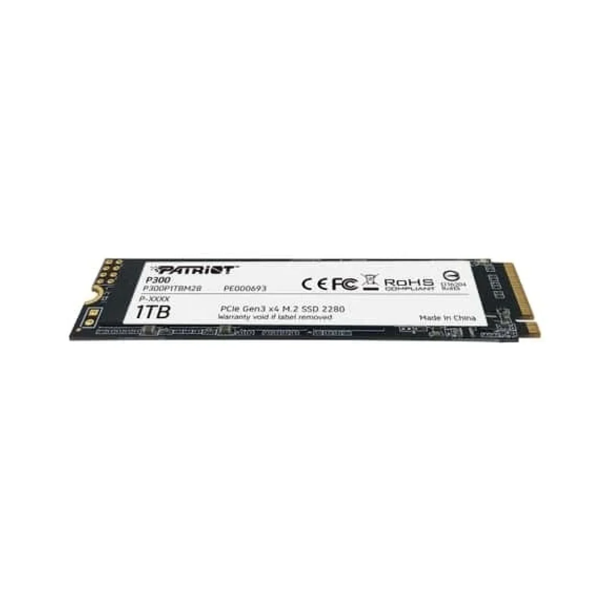 Unidad de Estado Solido PATRIOT P300 M2 1TB PCI E 30 P300P1TBM28