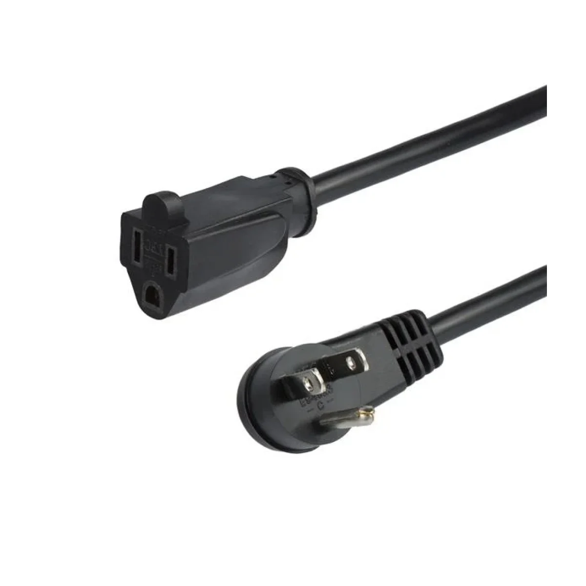 Cable de Poder StarTechcom PAC101R3 90cm NEMA 5 15R a NEMA 5 15P Acodado a la Derecha Macho PAC101R3