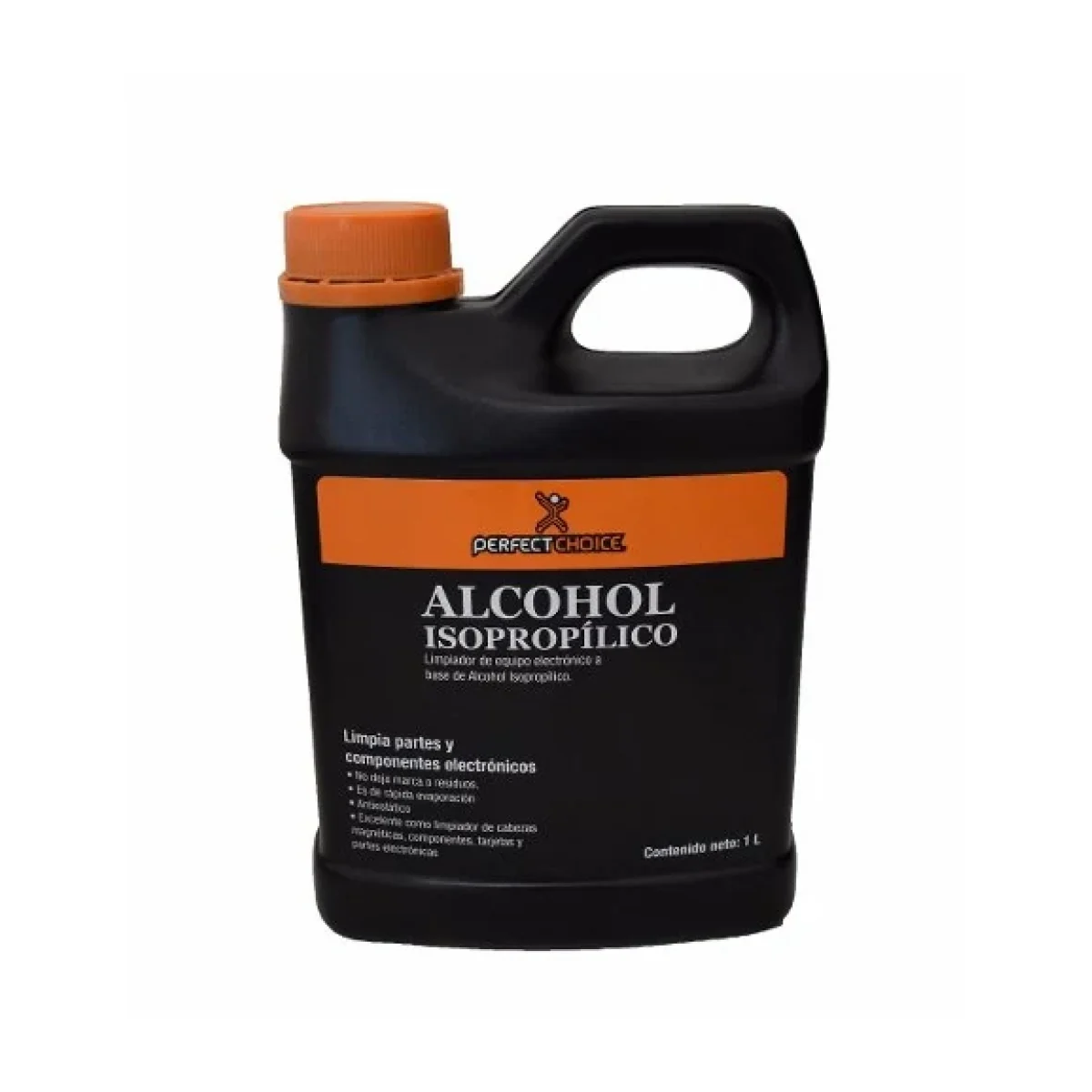 Limpiador De Equipo Electronico Perfect Choice 1 Litro Base De Alcohol Isopropilico PC 034094