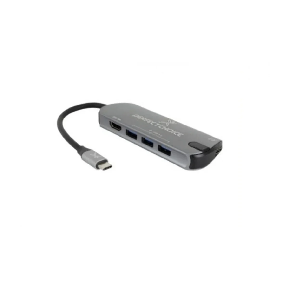Hub Perfect Choice PC 101246 USB C HDMI USB A 30 PD USB C PC 101246
