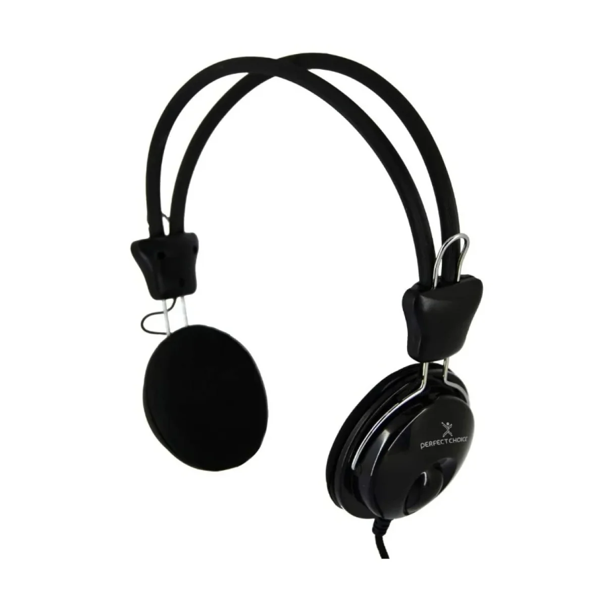 Audifonos Perfect Choice On Ear Alambrico 35Mm Microfono Negro PC 113171