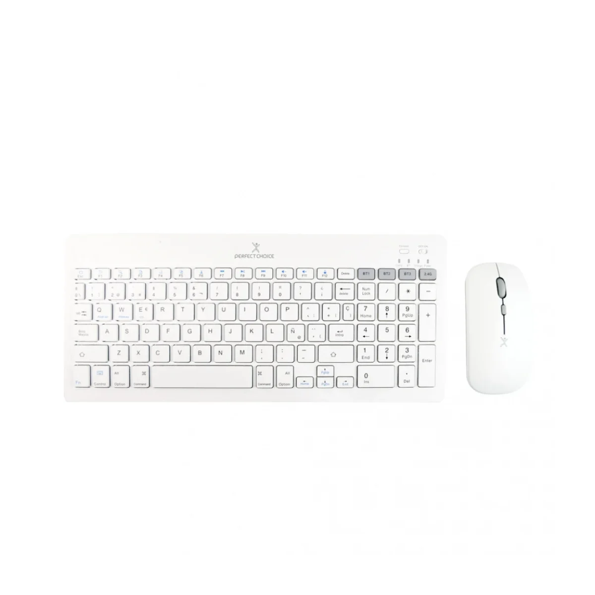 Kit Teclado y Mouse Perfect Choice Zebrary Inalamb PC 201380