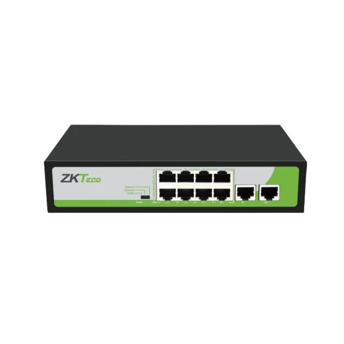 Switch ZKTeco PE082 120 C Fast Ethernet 10 Puertos PE082 120 C