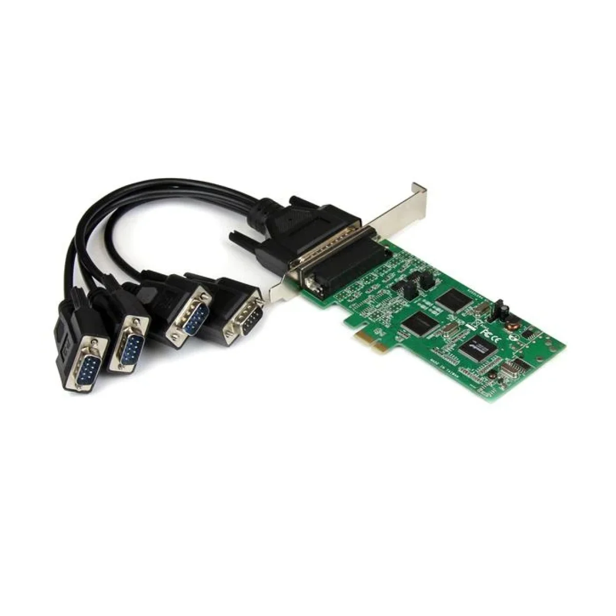 Tarjeta Adaptadora StarTechcom PCI Express 4 Puertos Serial Combinacion 2 x RS232 2 x RS422 485 PEX4S232485