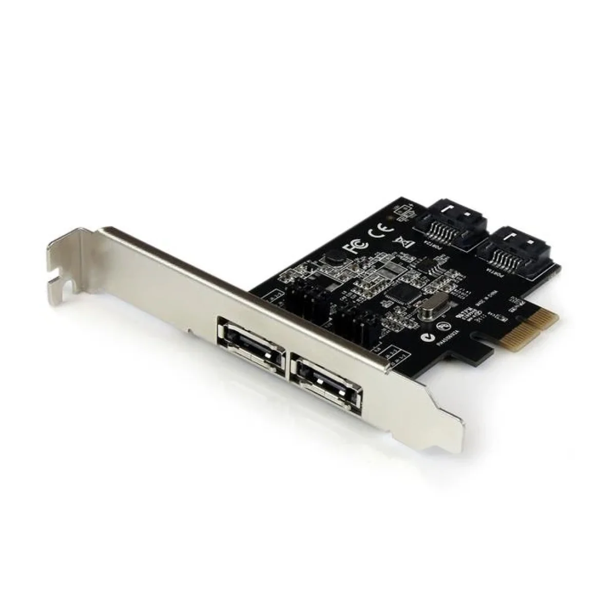 Tarjeta de Expansion StarTechcom PCI Express 2x eSATA 2x SATA PEXESAT322I