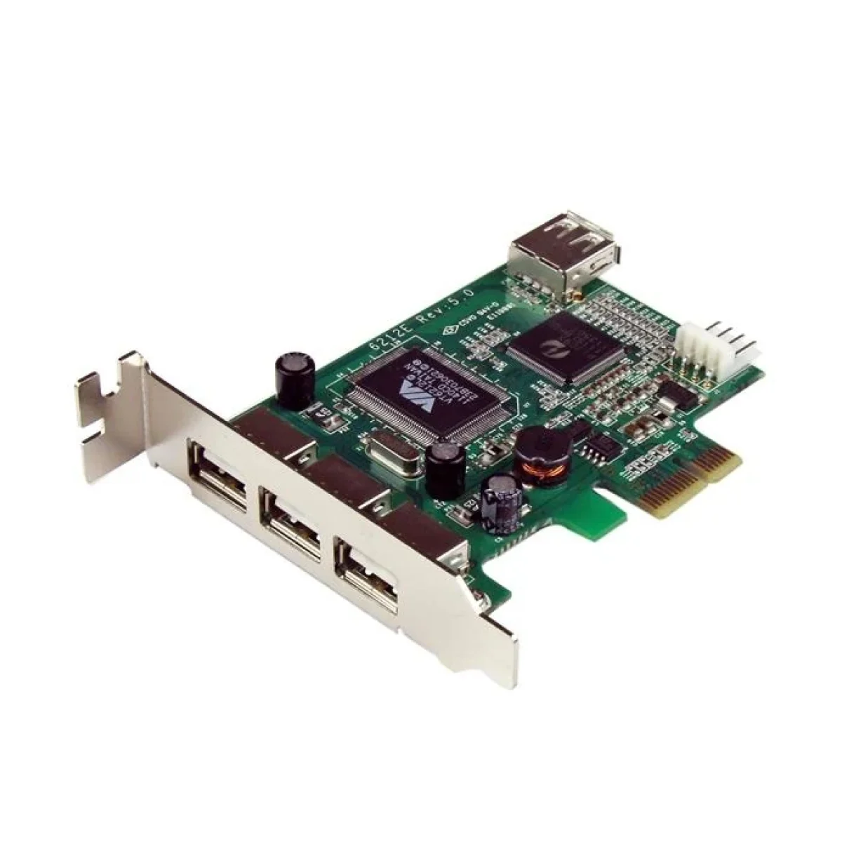 Tarjeta de Expansion StarTechcom PCI Express 3x USB 20 Externo 1x USB Interno PEXUSB4DP