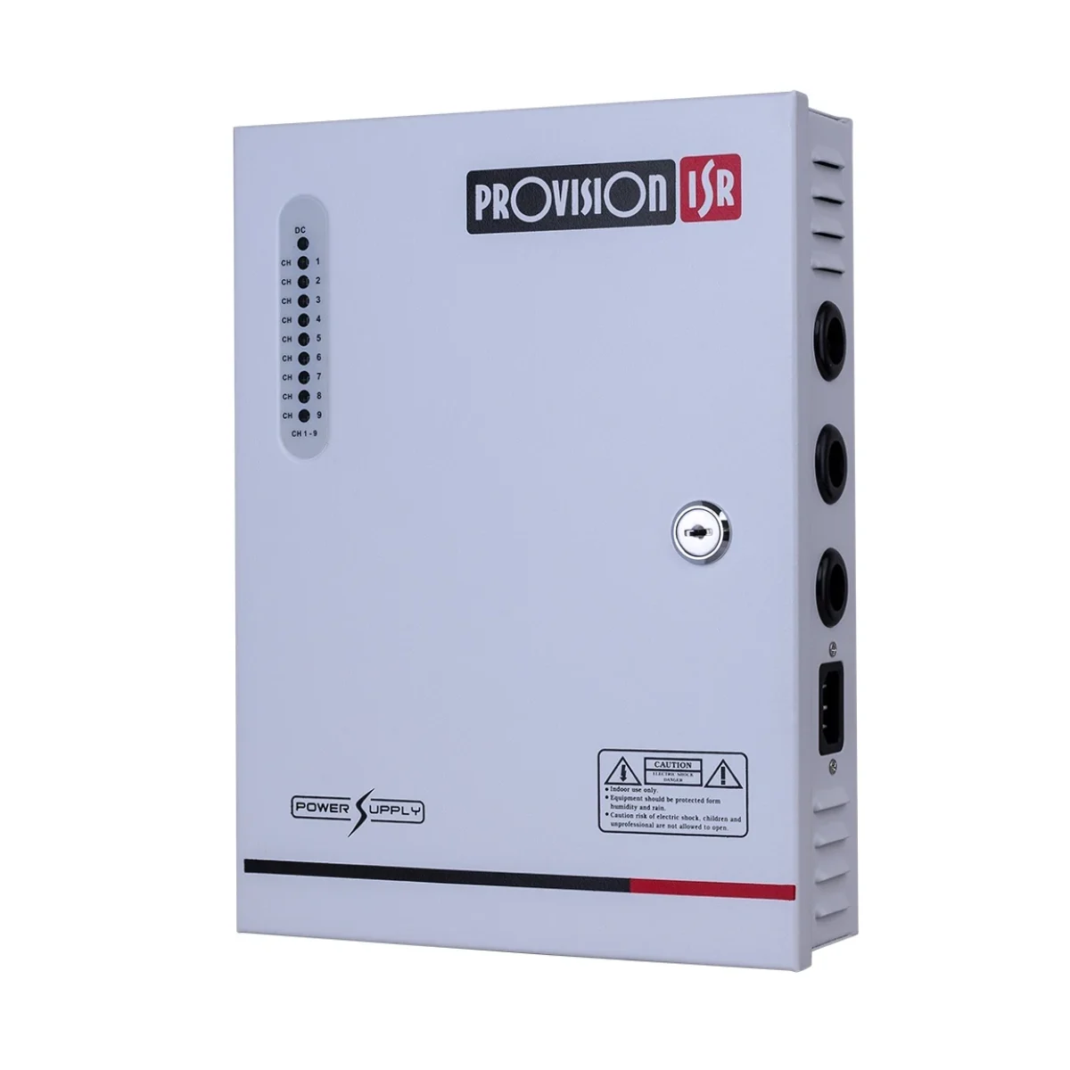 Distribuidor de Energia Provision ISR PR 10A9CH 9 Canales 12A 10A PR 10A9CH