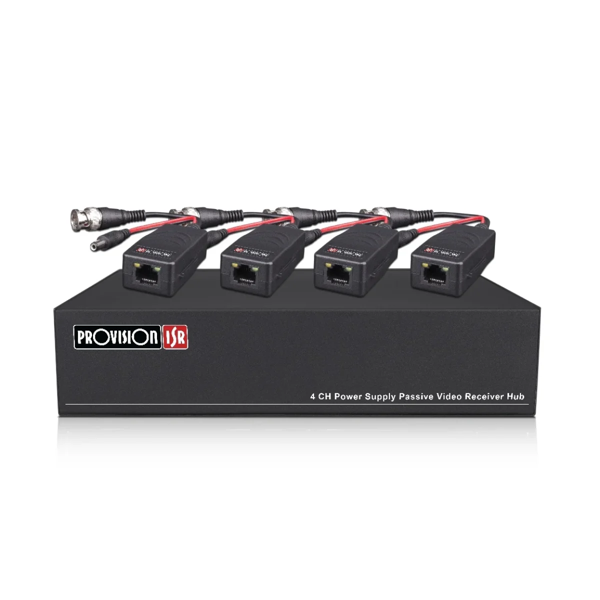 Transceptor Provision ISR PTR 401VHP HD 5MP 4 Camaras Soportadas Hasta 440 m PTR 401VHP HD