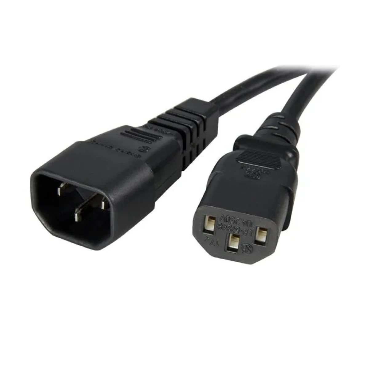 Cable StarTechcom 14 AWG Extension 90cm Alimentacion de Ordenador C14 a C13 PXT100143