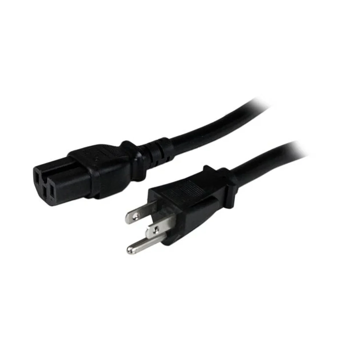 Cable de Alimentacion StarTechcom 12m 14AWG de PC Nema5 15P a C15 Tierra PXT515C154