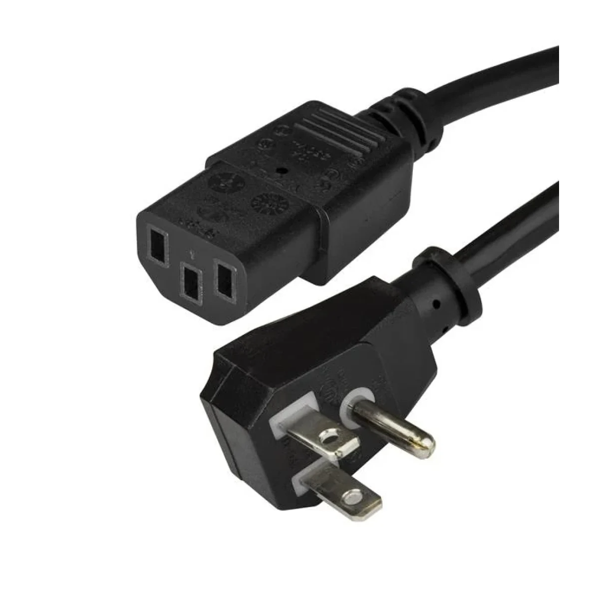 Cable de Alimentacion StarTechcom 3M Plano Nema 5 15P a C13 para PC PXTF10110