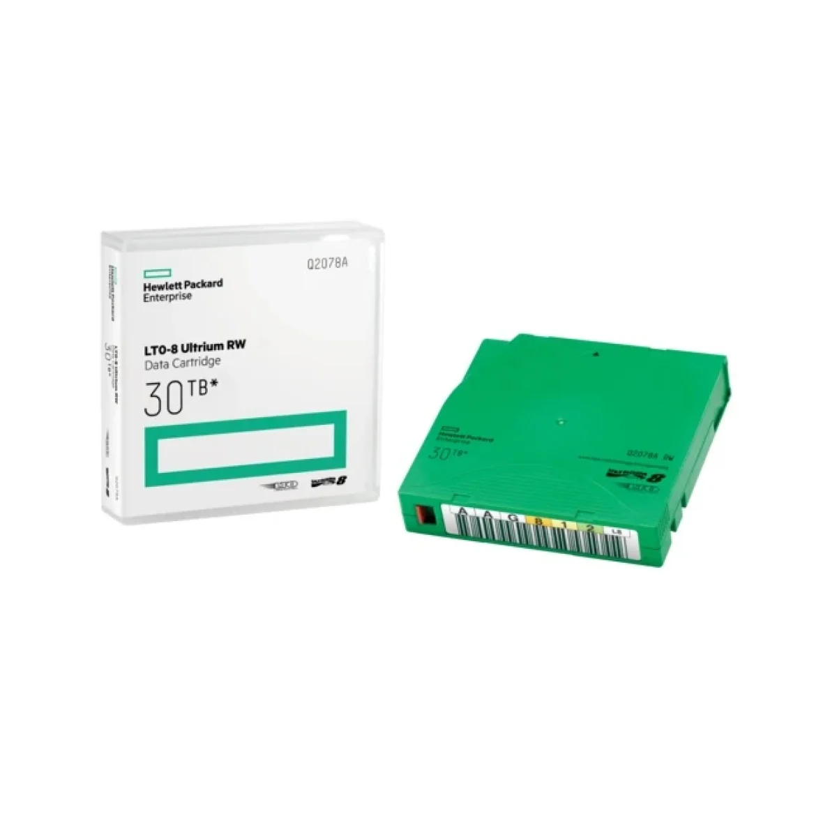 Cartucho De Datos Hpe Lto 8 Ultrium 30Tb Q2078A