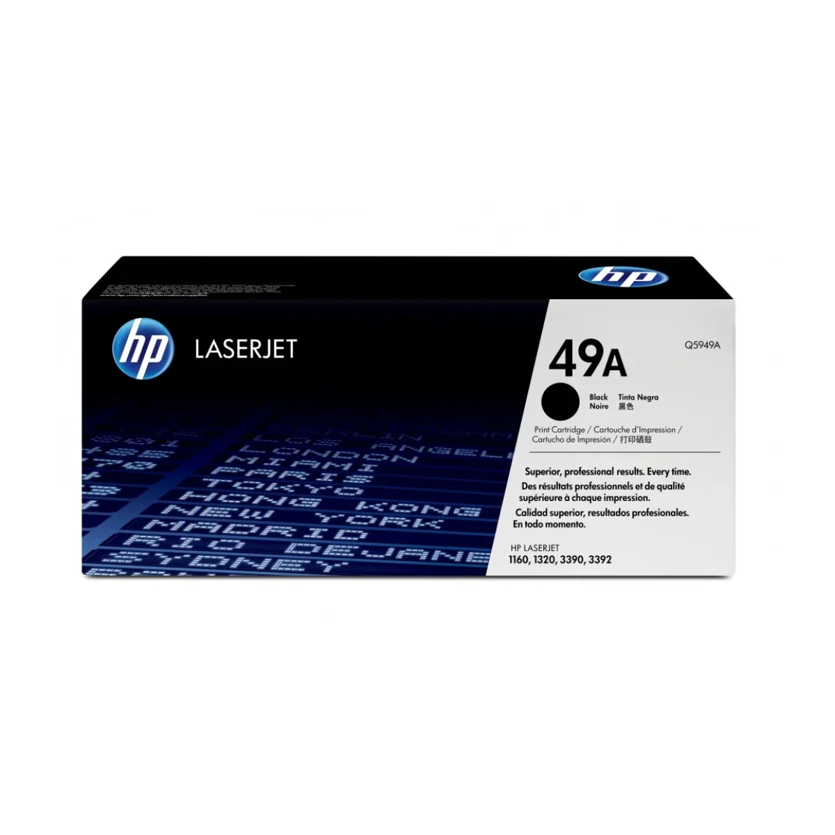Cartucho De Toner Hp 49A Negro Laserjet Original Q5949A Q5949A
