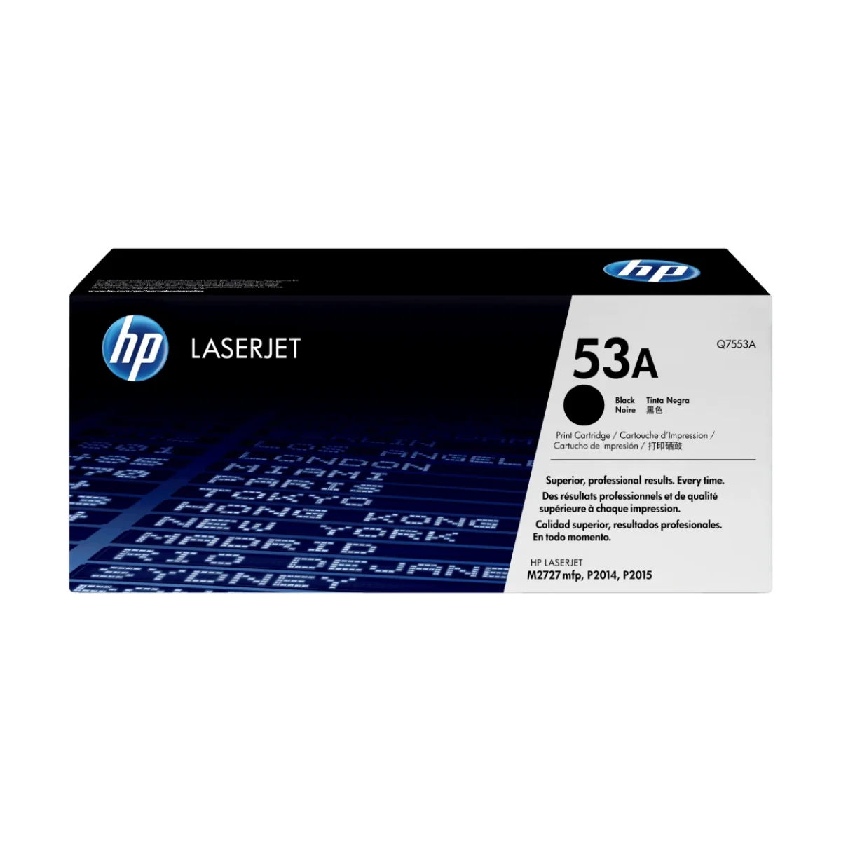 Cartucho De Toner Hp 53A Negro Laserjet Original Q7553A Q7553A