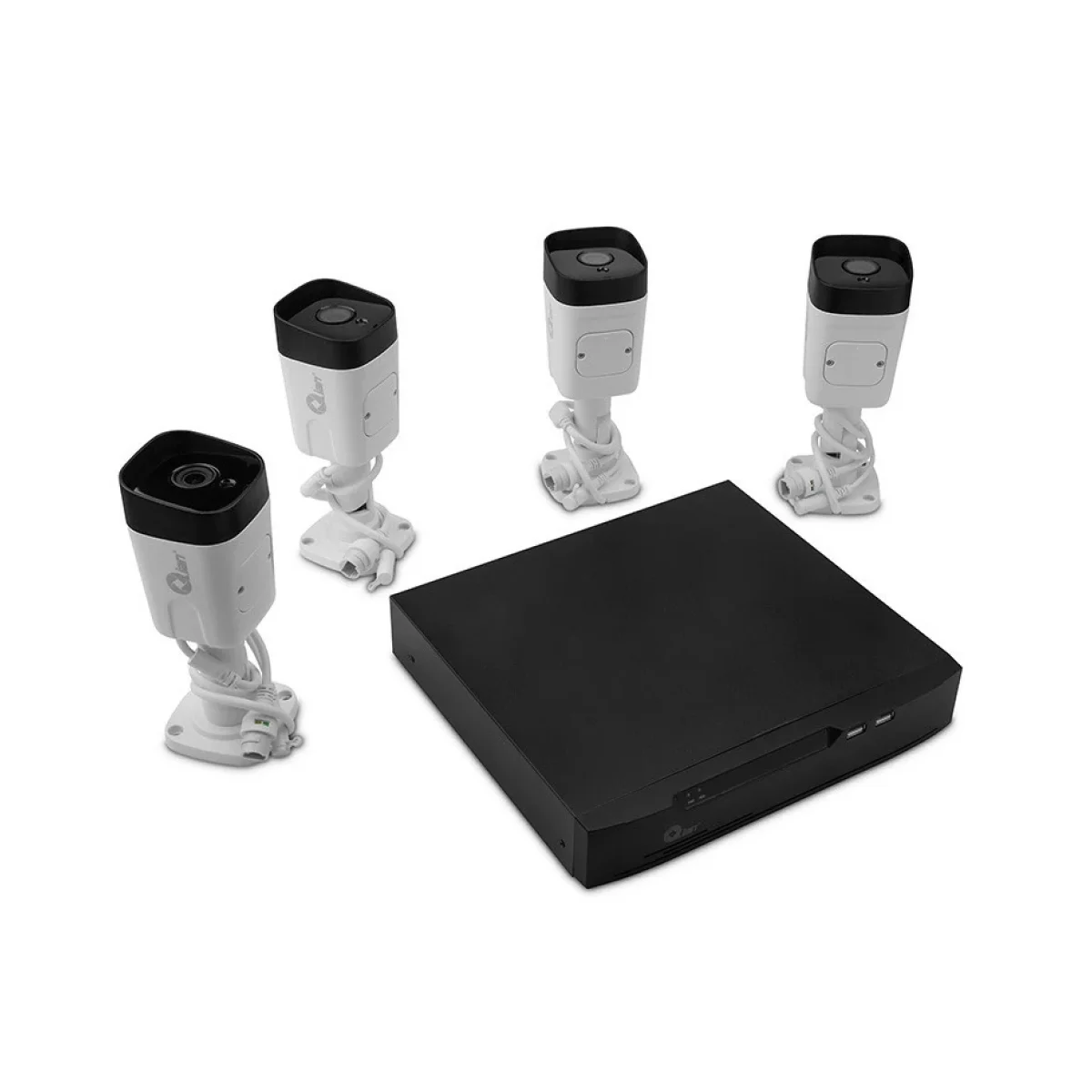 Kit de Vigilancia QIAN QET N0854 NVR 8 Canales 4 C QET N0854