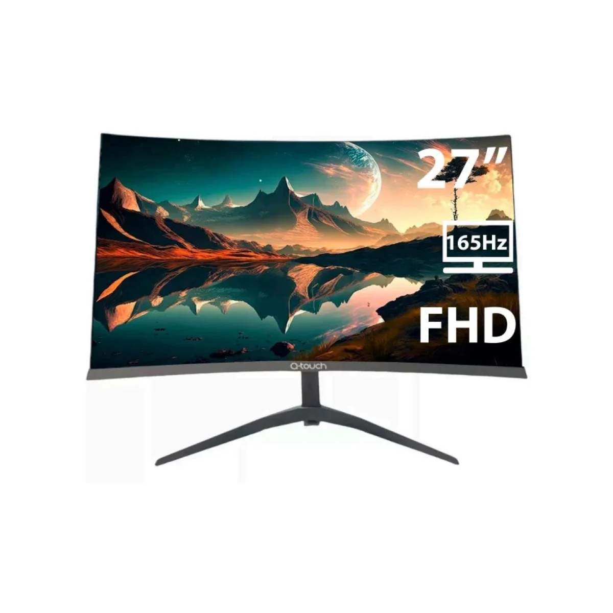 Monitor Gamer Q touch QT G27C 27 Full HD 165Hz HDM QT G27C