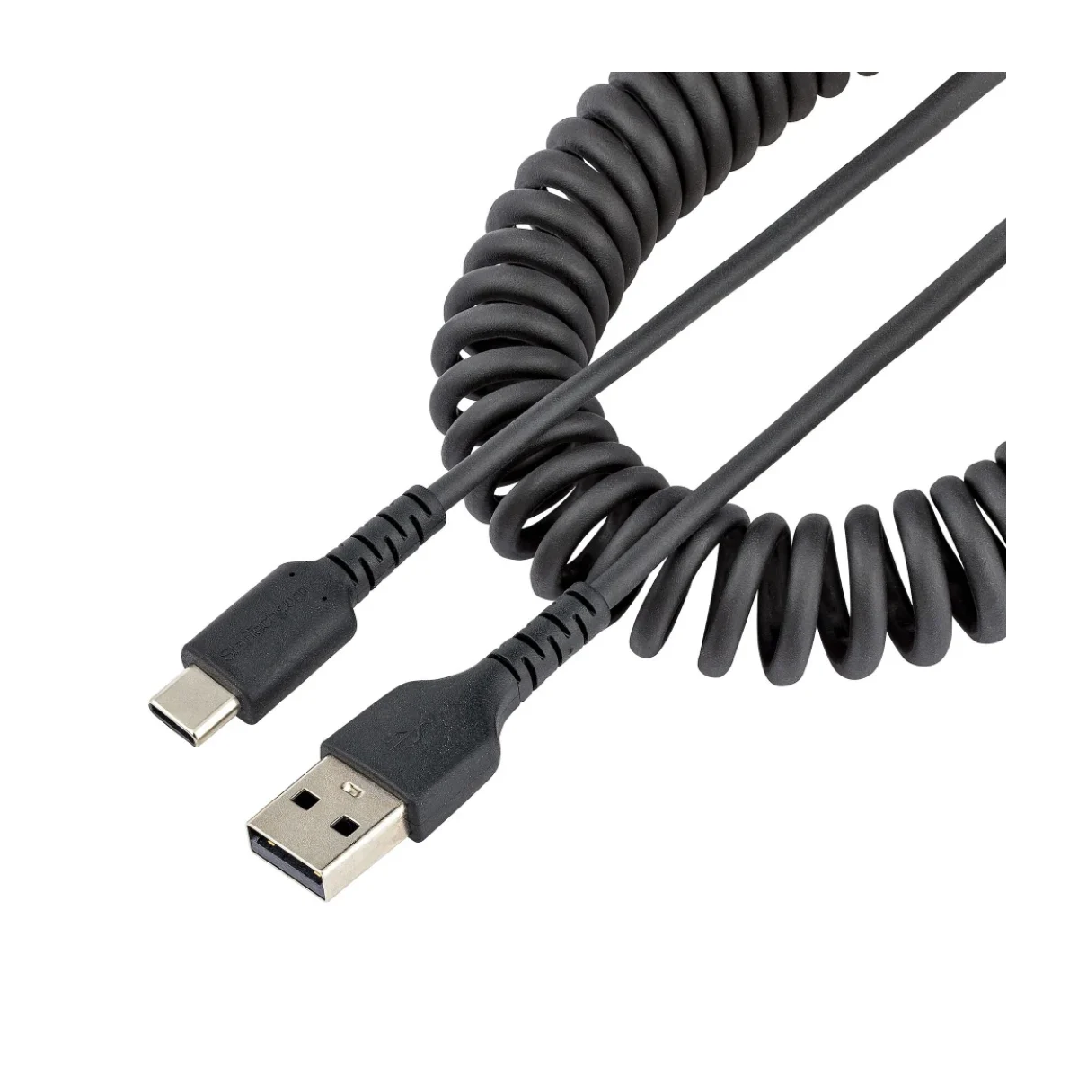 Cable StarTechcom USB A a USB C Espiral 50cm R2ACC 50C USB CABLE