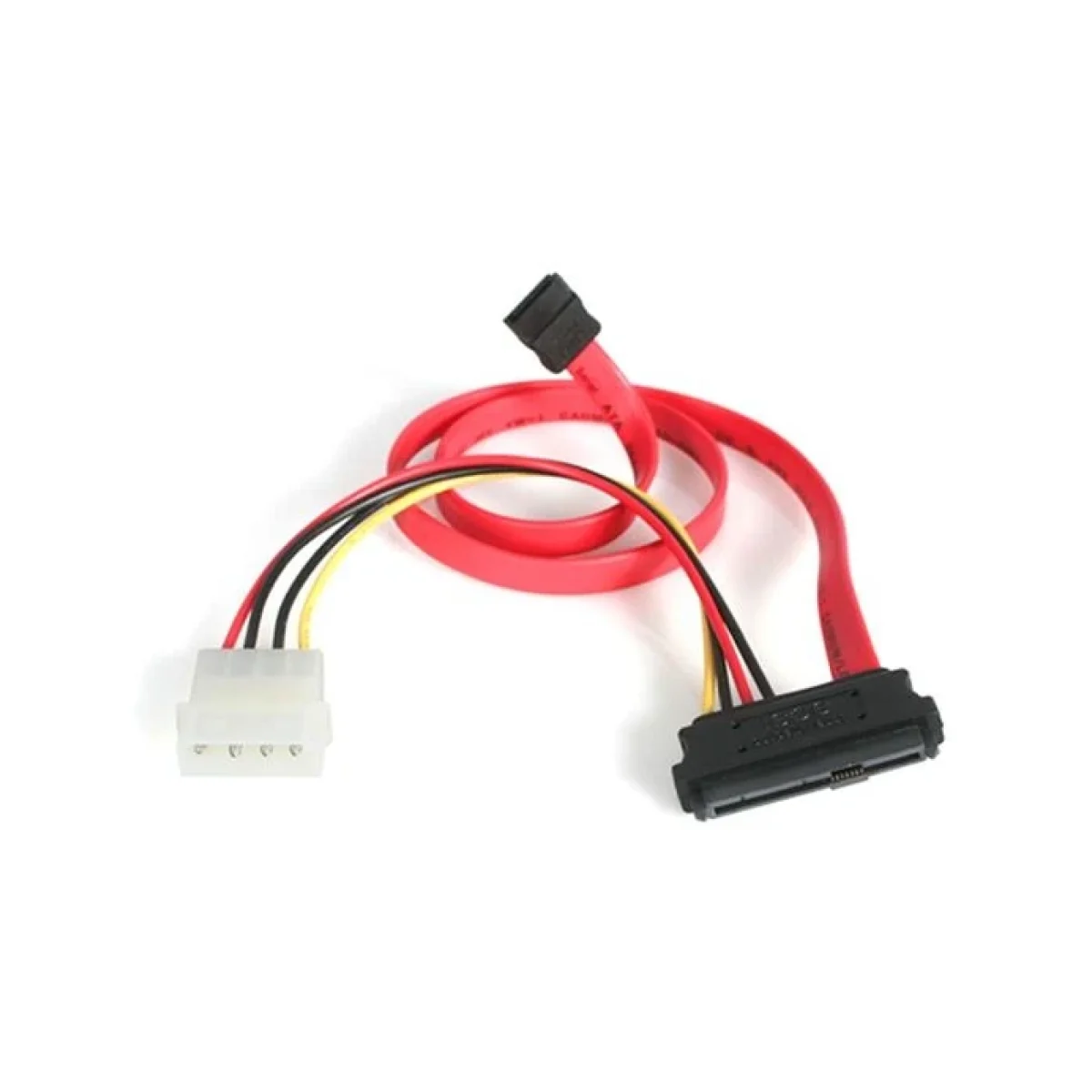 Cable de Alimentacion StarTechcom SAS 29 Pines a Molex 4 Pines SATA 15 Pines SAS729PW18