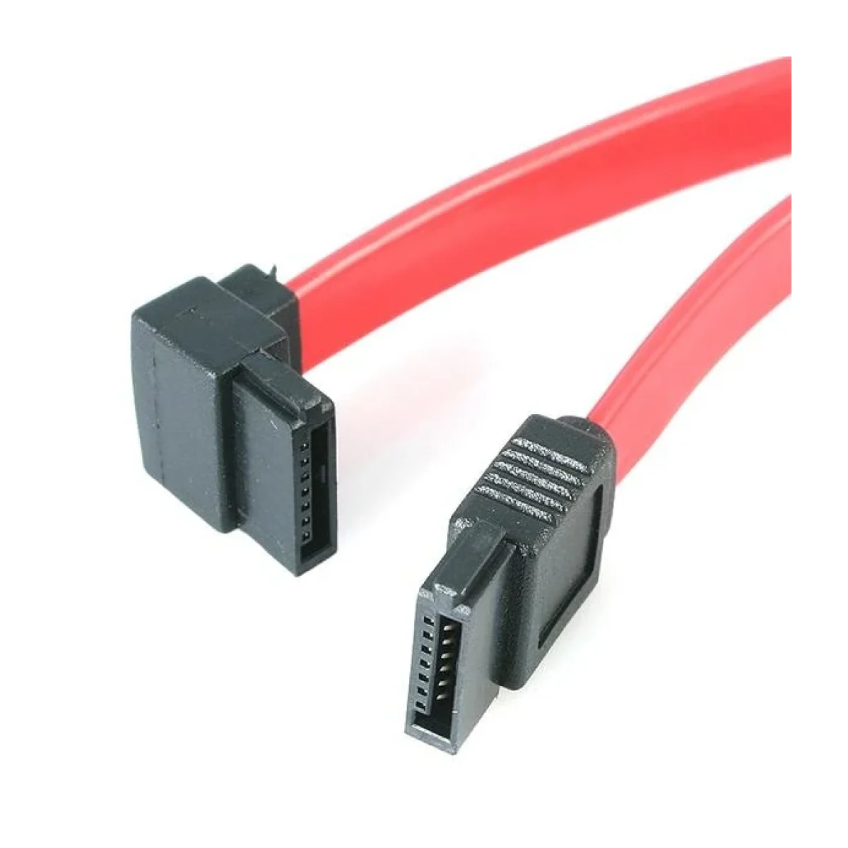Cable SATA StarTechcom 7 Pines 45cm Acodado Rojo SATA18LA1