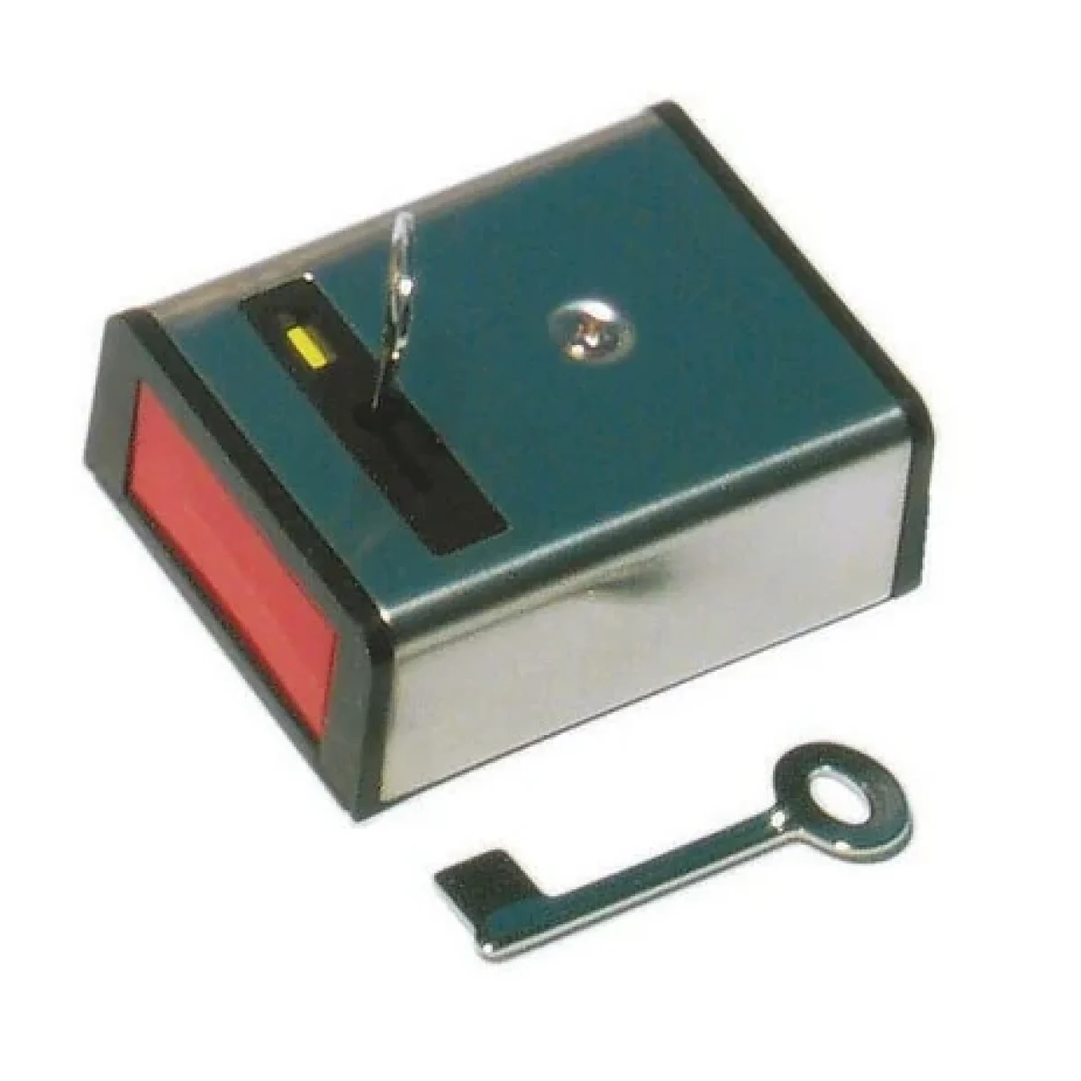 Boton de Panico Seco Larm SS 078Q Con Llave Acero SS 078Q