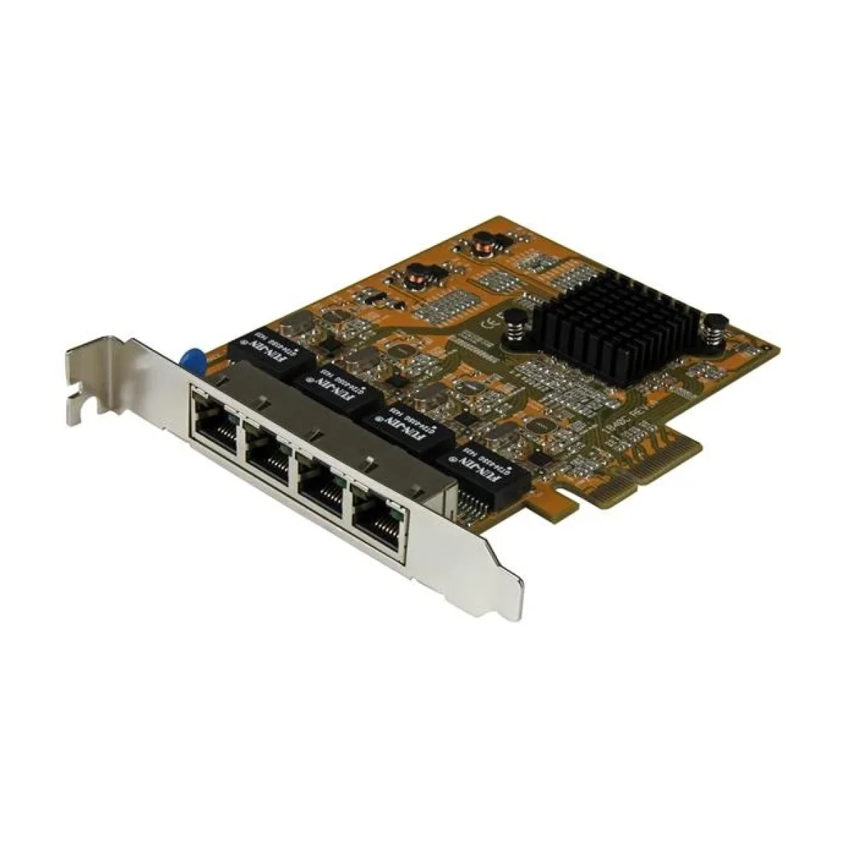 Tarjeta de Red StarTechcom PCI Express 2000 Mbit s 4x Ethernet ST1000SPEX43