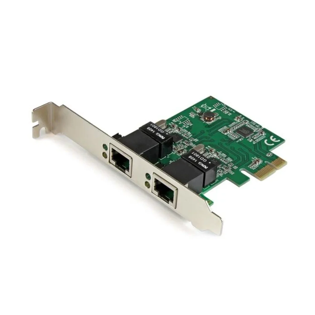 Tarjeta de Red StarTechcom PCI Express 2000 Mbit s 2x Ethernet ST1000SPEXD4