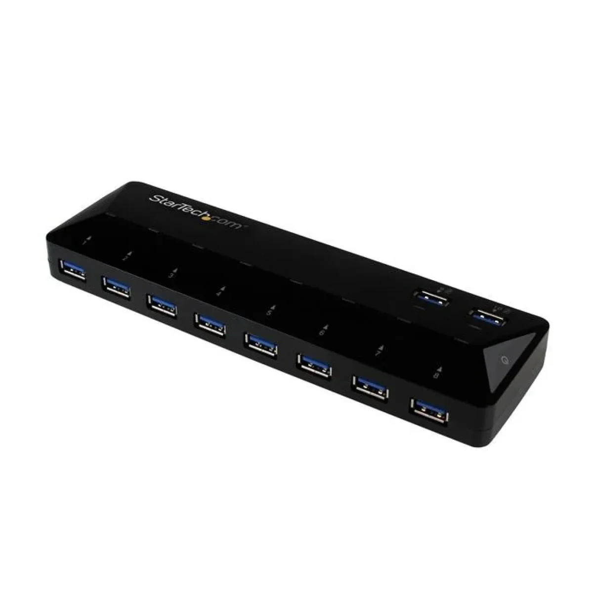HUB USB StarTechcom ST103008U2C 10 Puertos USB 30 2 Puertos 15A Negro ST103008U2C