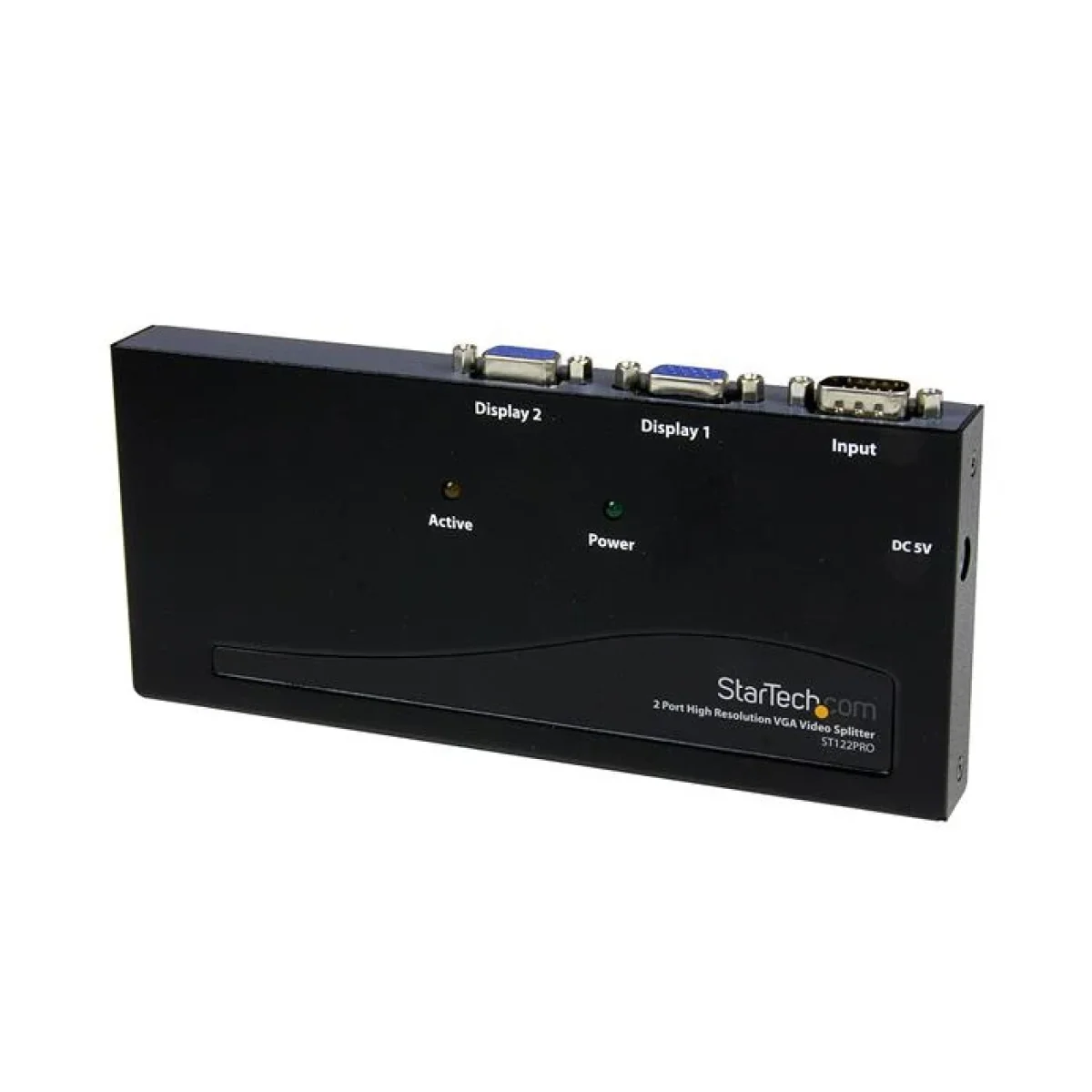 Duplicador Divisor StarTechcom ST122PRO Video VGA 2 Puertos 350MHz Splitter ST122PRO