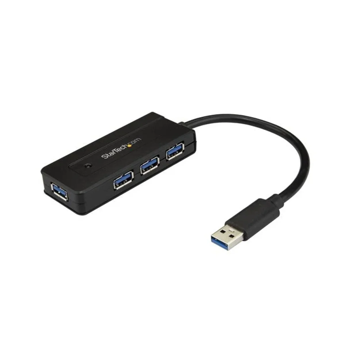 Hub Concentrador StarTechcom ST4300MINI USB 30 4 Puertos Negro ST4300MINI