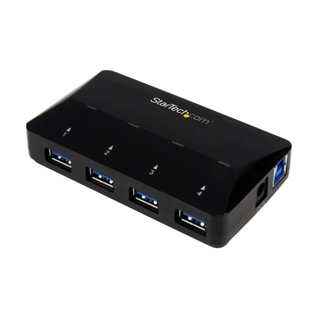 Hub StarTechcom ST53004U1C USB 30 4 Puertos Negro ST53004U1C