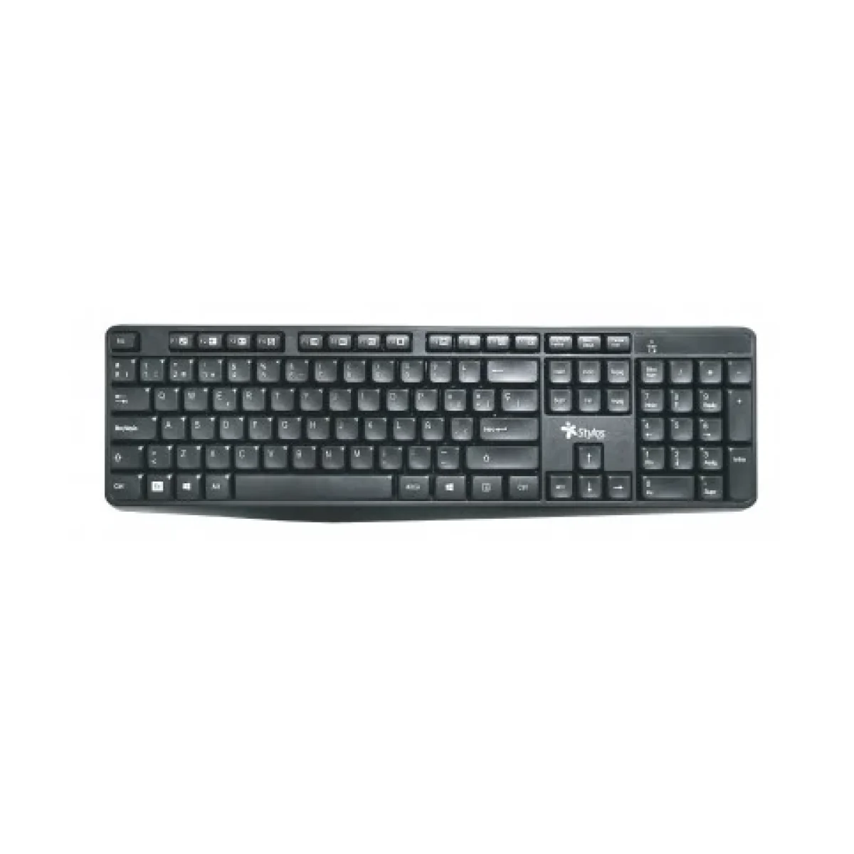 Teclado Stylos STPTEC4B Inalambrico Espanol Negro STPTEC4B