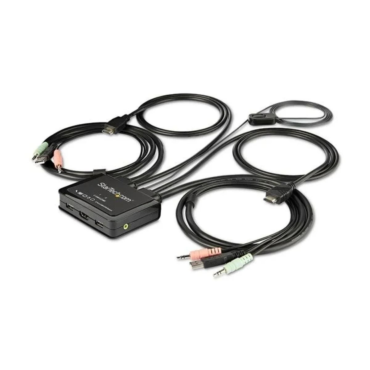 Conmutador StarTechcom USB HDMI 35mm Alimentado Via USB SV211HDUA4K