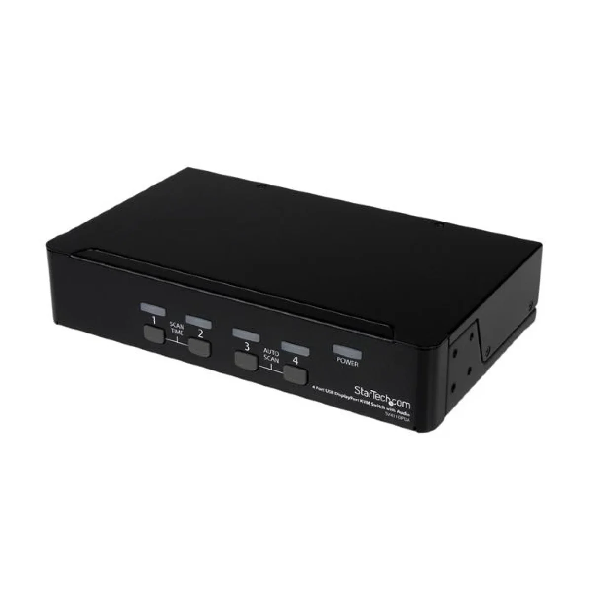 KVM StarTechcom 4 Puertos DisplayPort USB 35 mm SV431DPUA