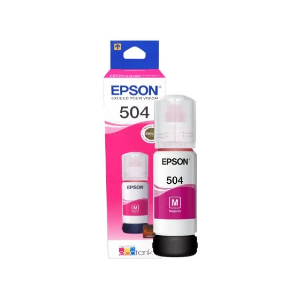 Botella De Tinta Epson 504 Magenta 70Ml T504320 AL