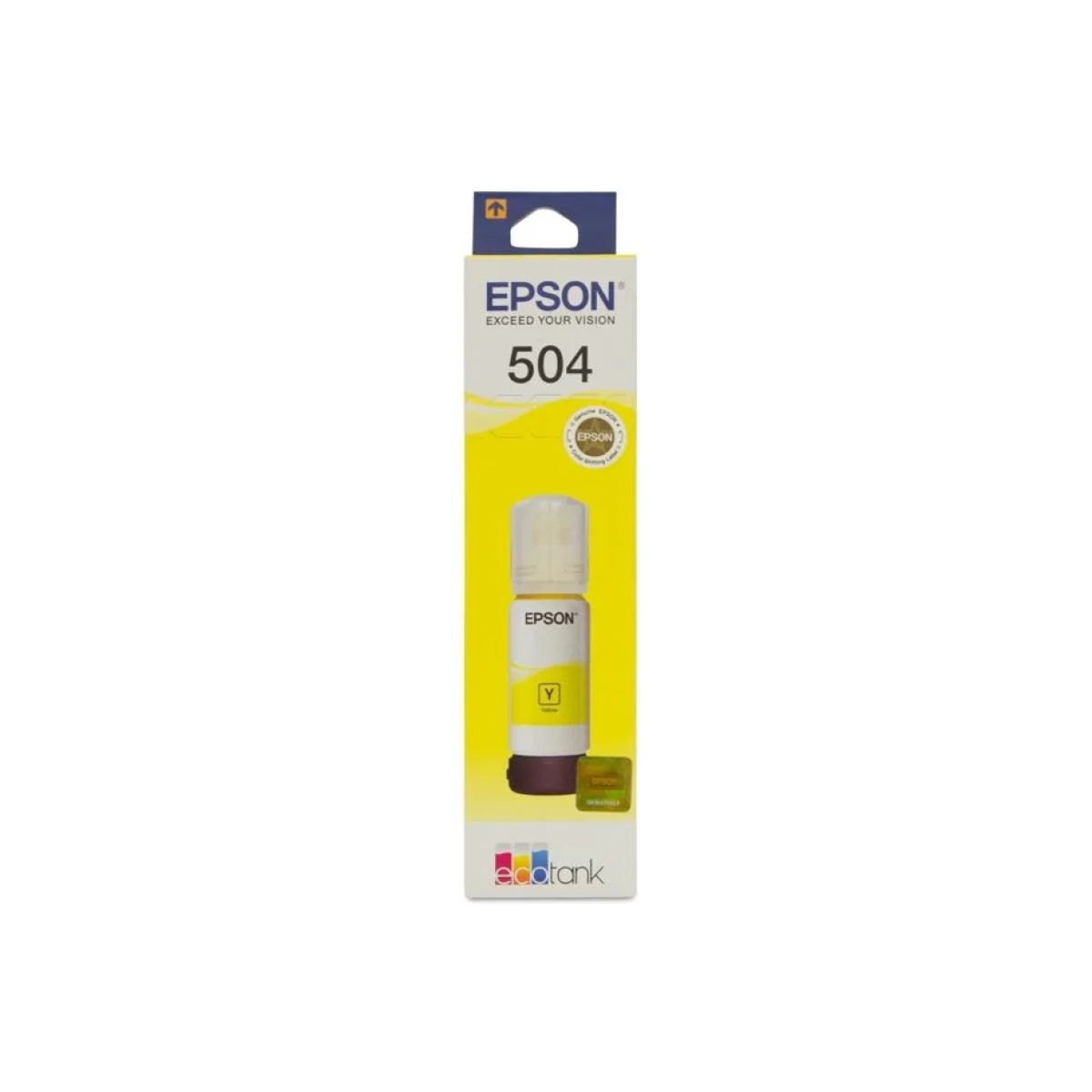 Botella De Tinta Epson 504 Amarillo 70Ml T504420 AL