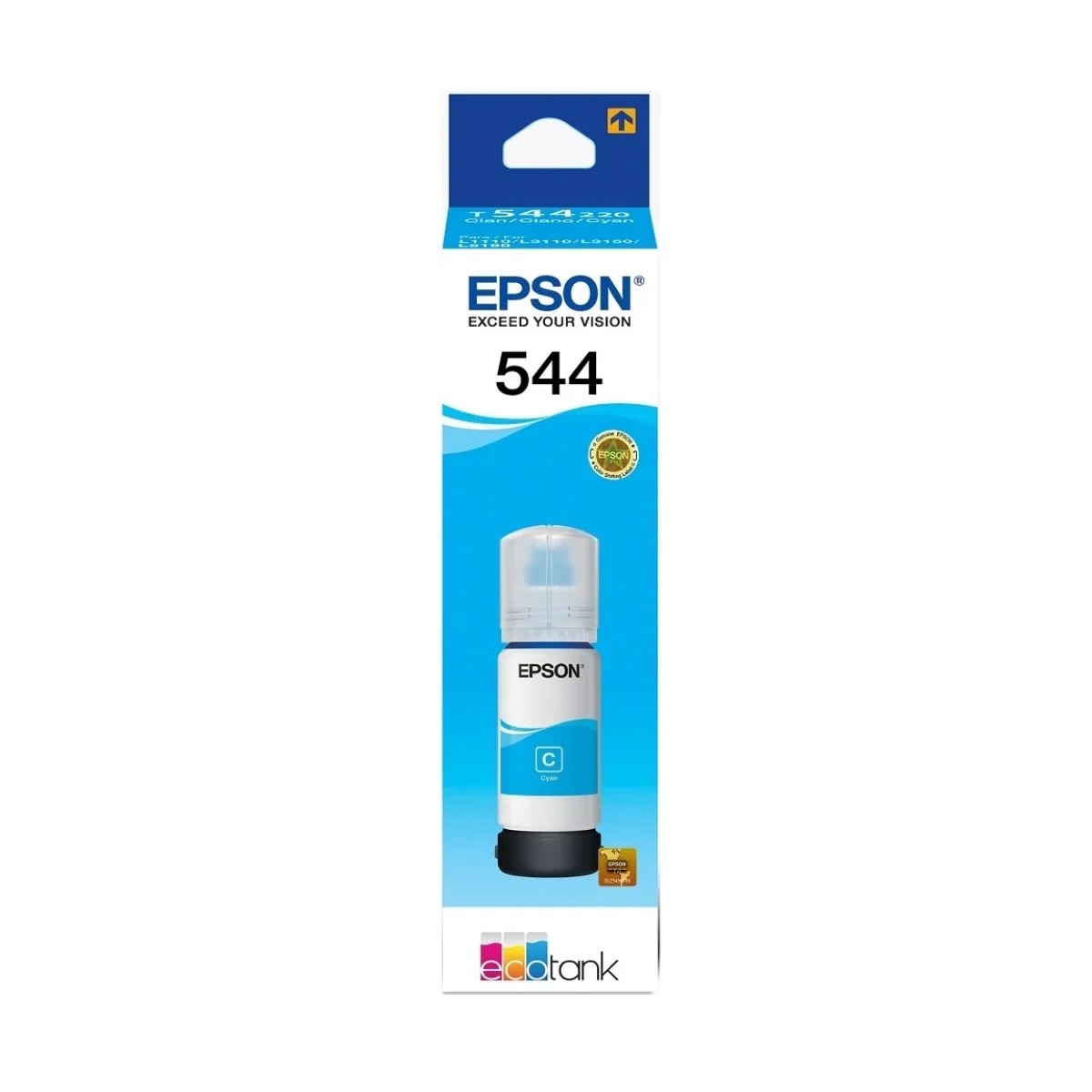 Tanque de Tinta Epson 544 Cian 65Ml T544220 AL