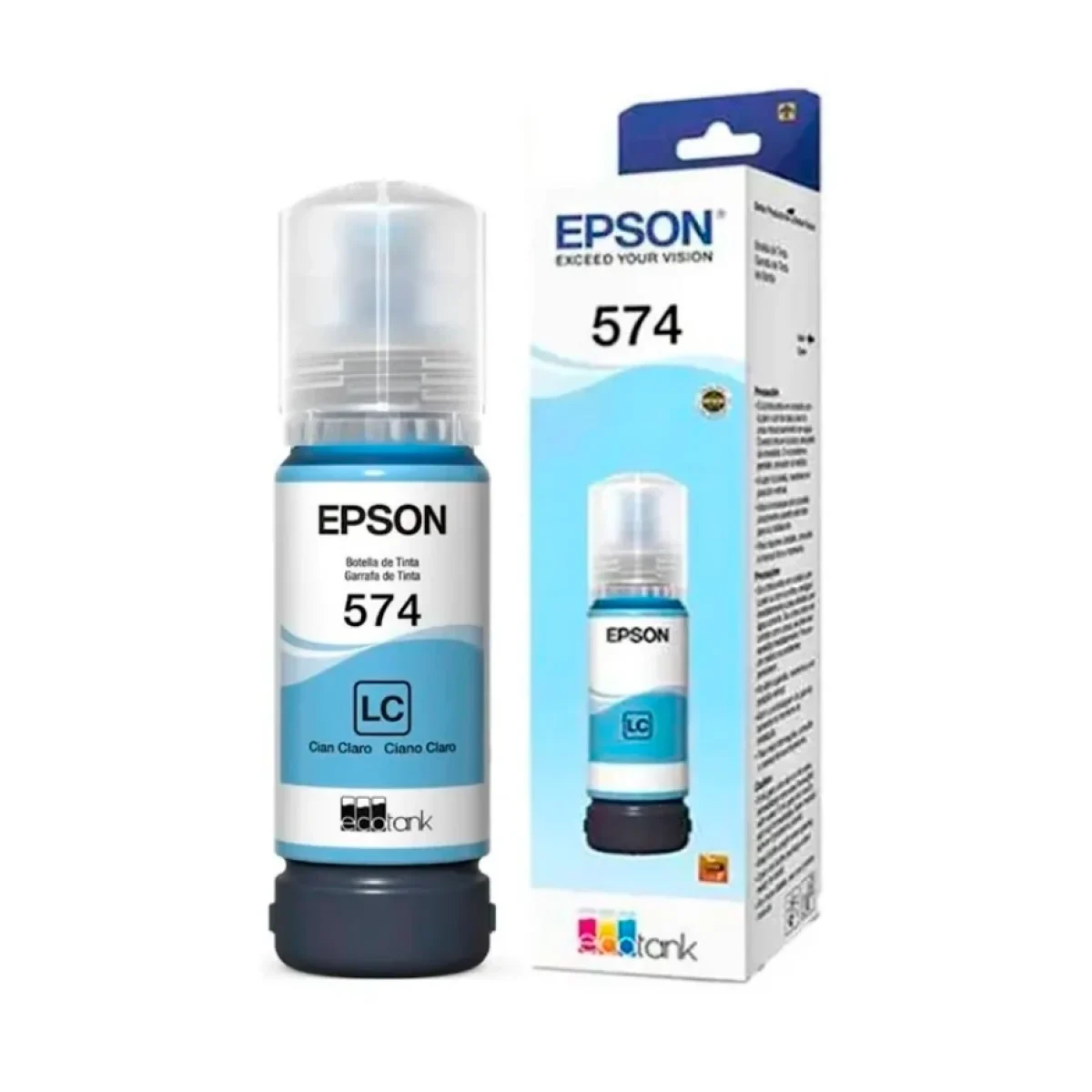 Tinta Epson T574 Cian Claro T574520 AL
